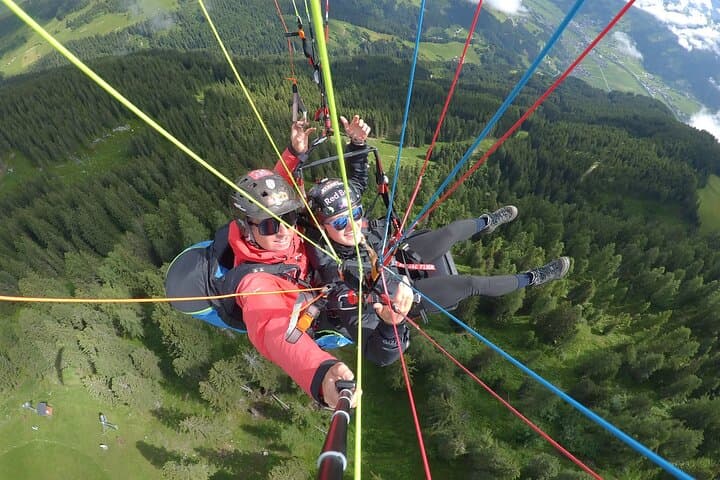 Tandem Paragliding Over the Austrian Alps: 1-Hour High-Altitude Flight photo 2