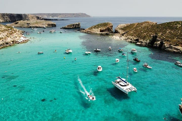 Sliema to Comino: Full-Day Cruise to Blue Lagoon, Crystal Lagoon & Caves photo 3