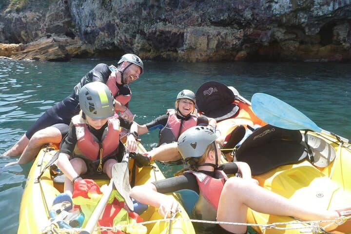 Explore Vulcano Island by Kayak and Coasteering: Paddle Caves, Thermal Bays & Fumaroles photo 2
