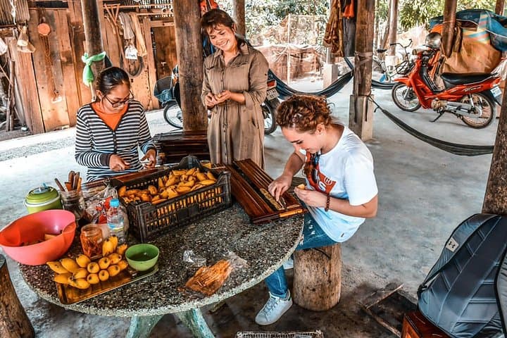 Battambang Full-Day Tuk Tuk Tour — Bamboo Train, Phnom Sampov & Bat Emergence photo 1