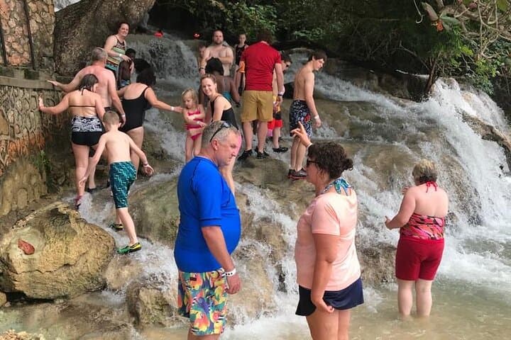 Climb Dunn's River Falls and Bamboo Raft the White River: Ocho Rios Adventure Combo photo 5