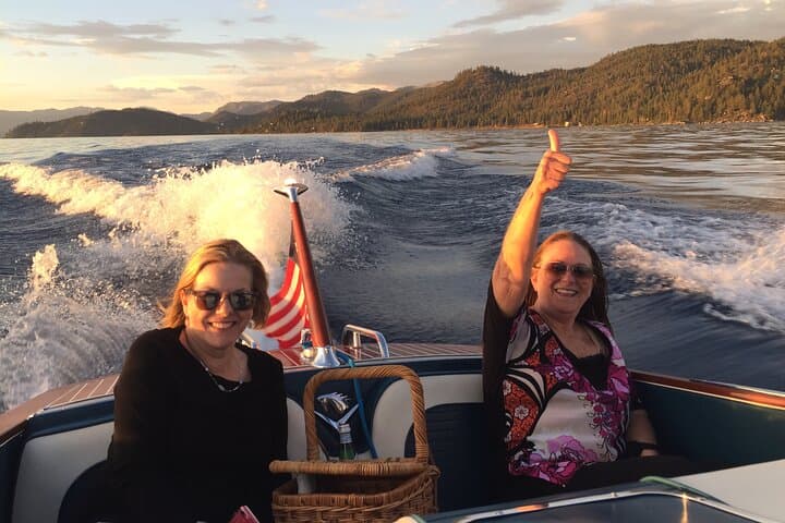 Alpenglow Private Lake Tahoe Wooden-Boat Cruise (3 Hours) photo 3