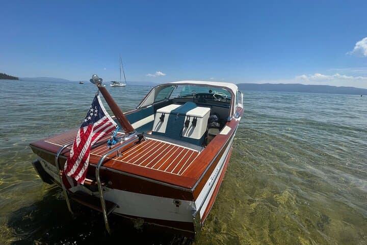 Alpenglow Private Lake Tahoe Wooden-Boat Cruise (3 Hours) photo 5