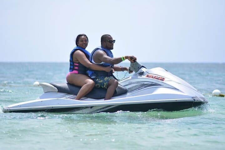 Jet Ski & Bamboo Rafting on Jamaica's Great River with Limestone Foot Massage