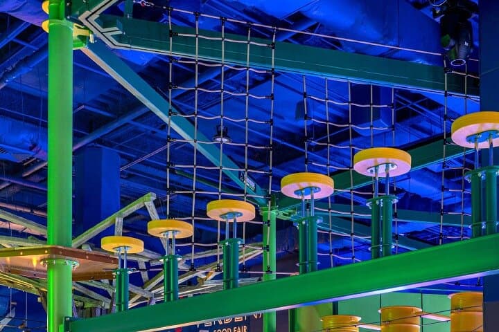 Bull Maze Adventure at Toroverde Urban Park — San Juan Indoor Obstacle Course photo 2