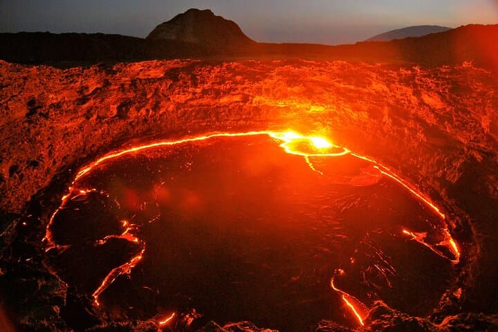 3-Day Danakil Depression Adventure: Dalol, Lake Afdera & Erta Ale from Semera