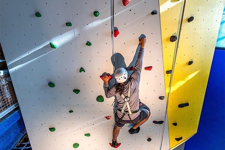 Climb Pico del Toro: Caribbean's Largest Indoor Wall at Toro Verde Park