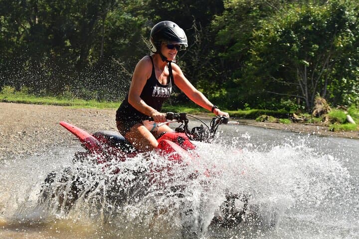 Canopy and ATV or Horseback Riding at Jaco Beach — Zipline, Crocodiles & Waterfall Combo
