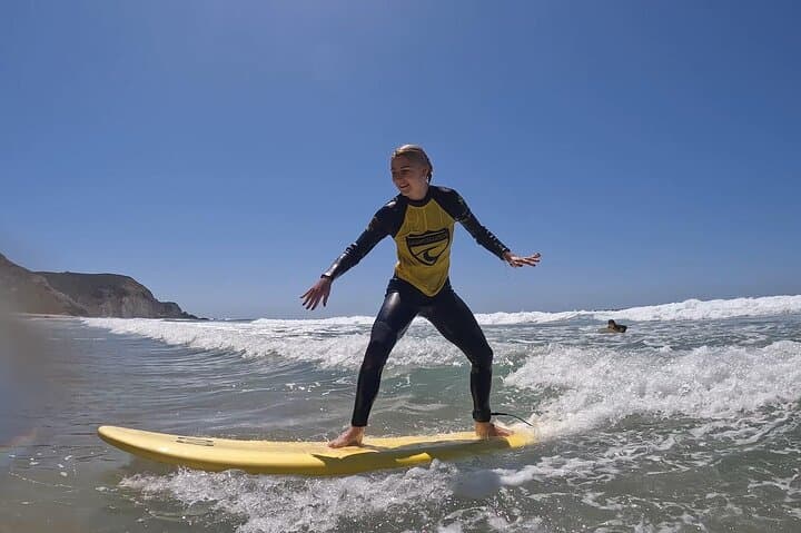 All-Day Surf Lessons in Carrapateira: Morning + Afternoon Sessions at Praia da Bordeira