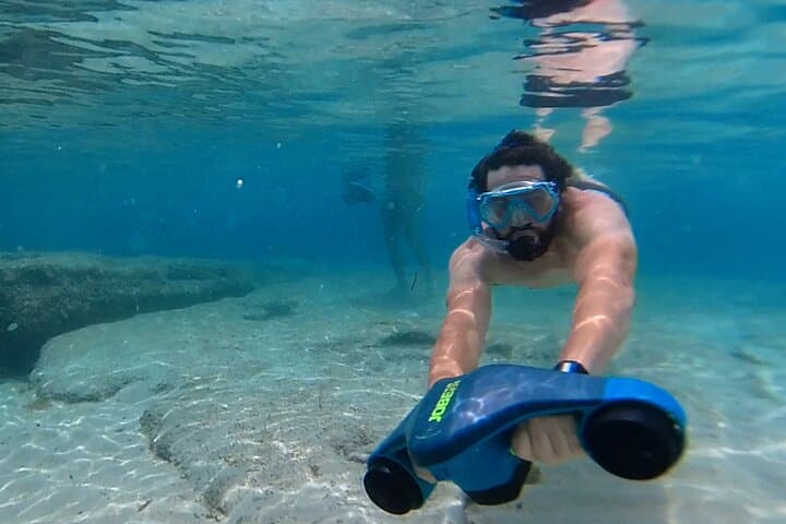 Sea Scooter Snorkel at Cala Moresca — Golfo Aranci Seabed Explorer photo 3