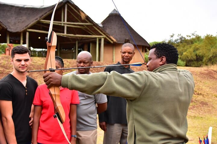 Archery at Letsatsing Game Park from Sun City Resort — Guided Recurve Bow Experience photo 3