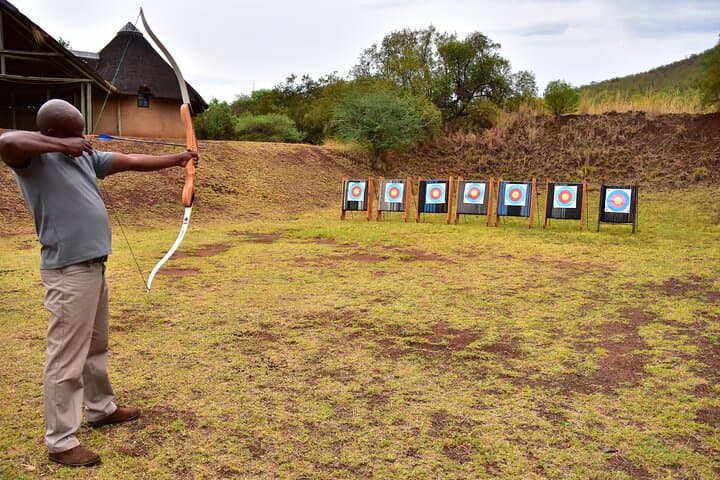 Archery at Letsatsing Game Park from Sun City Resort — Guided Recurve Bow Experience photo 5