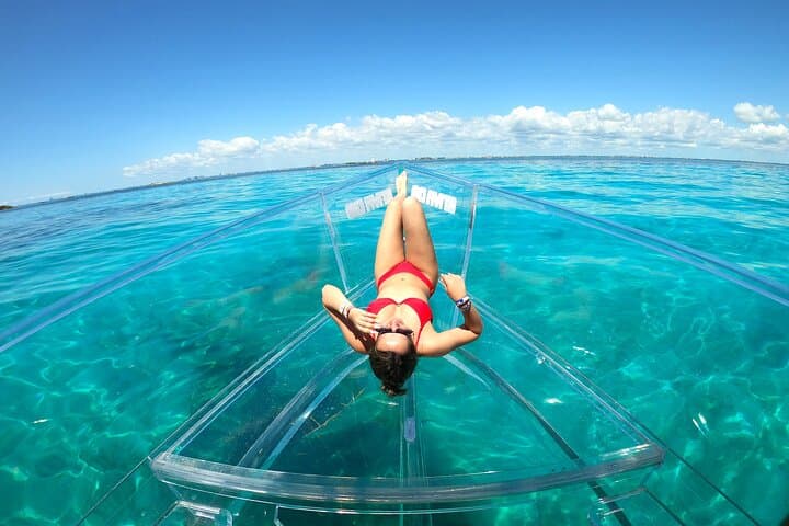 Clearboat Glass-Bottom Tour: Explore Cancun's Mangroves & El Meco Reef photo 4