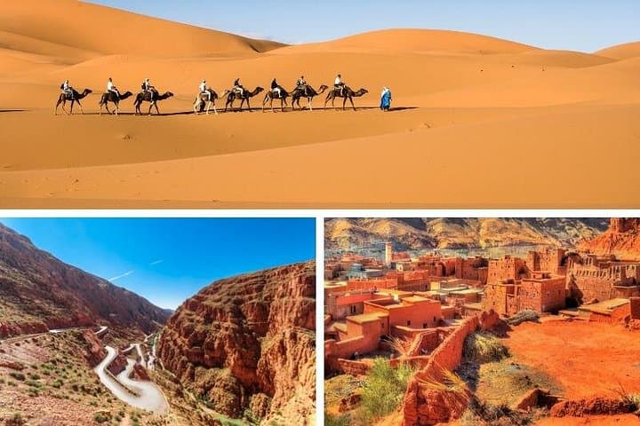 Marrakech to Merzouga 3-Day Sahara Desert Tour — Camels, Kasbahs & Erg Chebbi photo 1