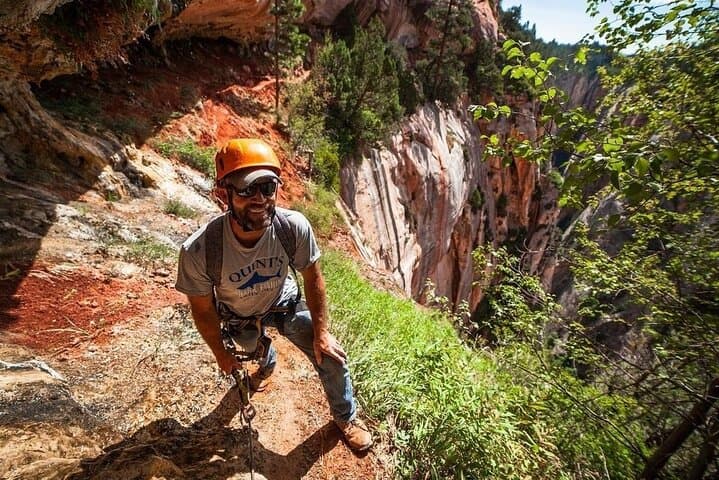Above Zion Via Ferrata Private Group Climb - Kolob Reservoir Rim photo 6
