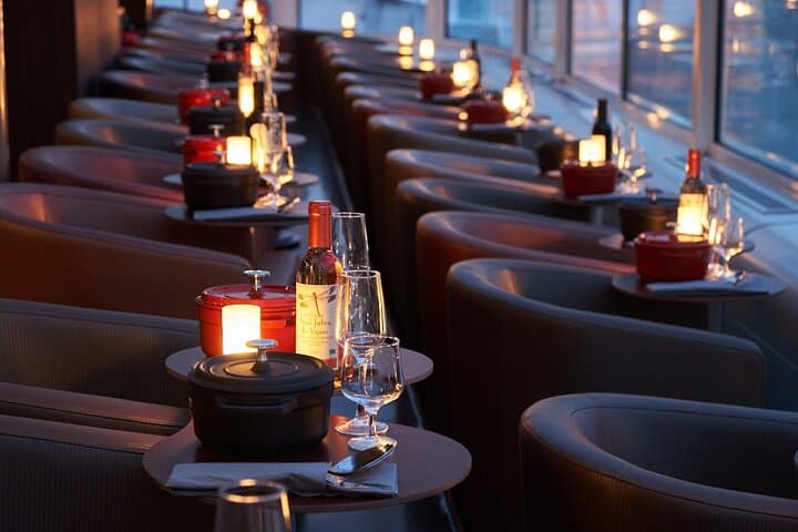 Seine River 3-Course Dinner Cruise — Evening Views from Bir-Hakeim photo 4