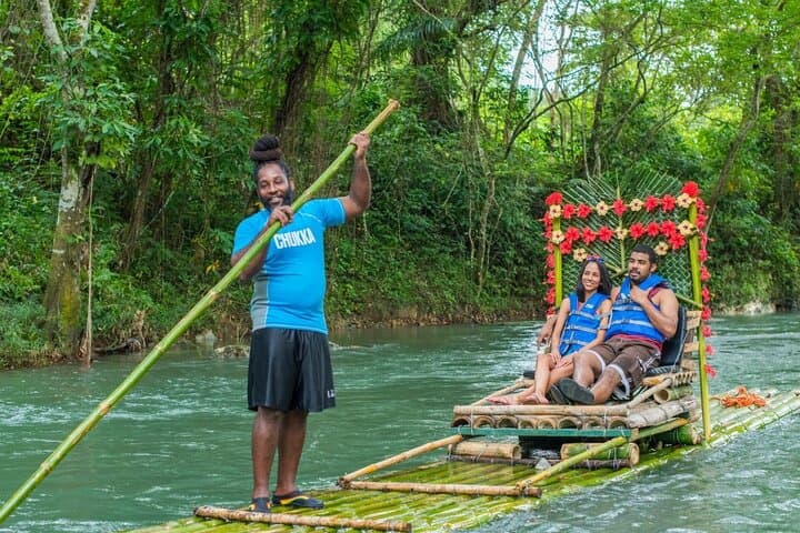 Montego Bay Bamboo Rafting and Margaritaville Hip-Strip Private Tour photo 2