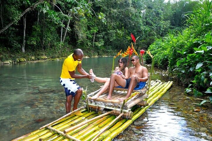 Montego Bay Bamboo Rafting and Margaritaville Hip-Strip Private Tour photo 6