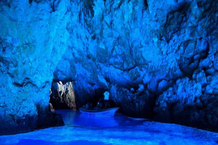 Blue Cave & Pakleni Islands Private Speed Boat Tour from Hvar