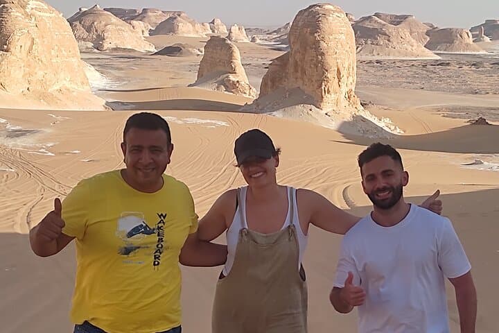 Overnight Camping in Egypt's Black & White Deserts from Cairo