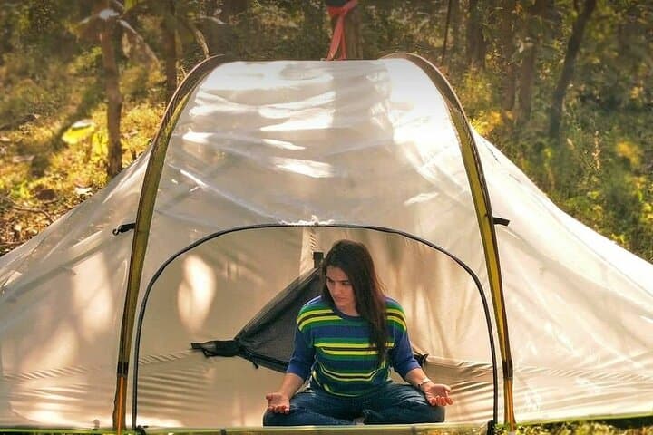 Tree-Tent Camping in Pachmarhi: Hang in Nature Overnight Hammock Tents photo 4