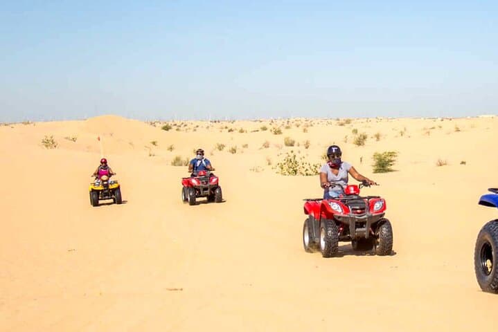 Hurghada Desert Safari: Quad & Dune Buggy Adventure with Bedouin Dinner and Show photo 2