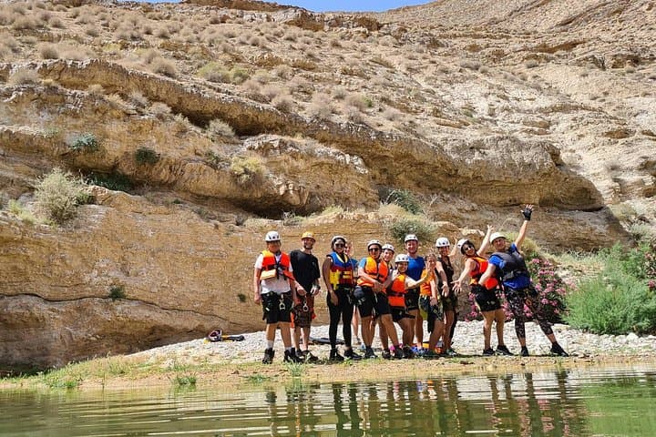 Full-Day Canyoning in Wadi Salaita: Desert Pools, Rappels & 4x4 Access from Amman