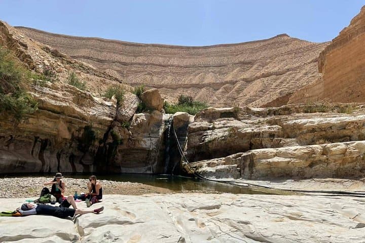 Full-Day Canyoning in Wadi Salaita: Desert Pools, Rappels & 4x4 Access from Amman photo 5