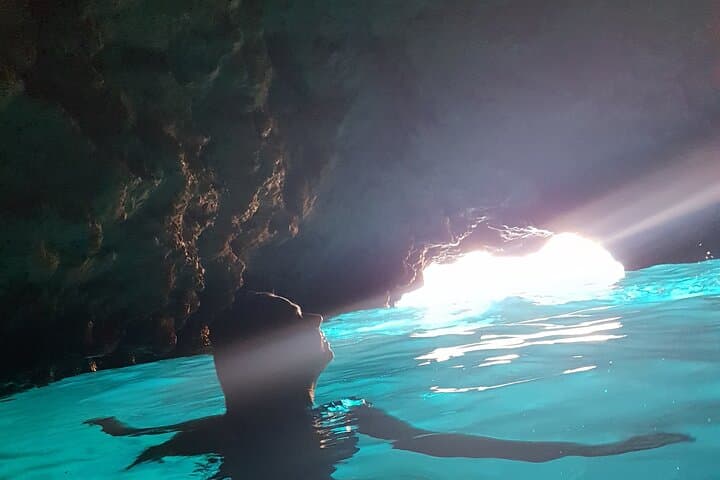 Blue Cave & Šunj Beach: Half-Day Elaphiti Islands Speedboat Tour from Dubrovnik