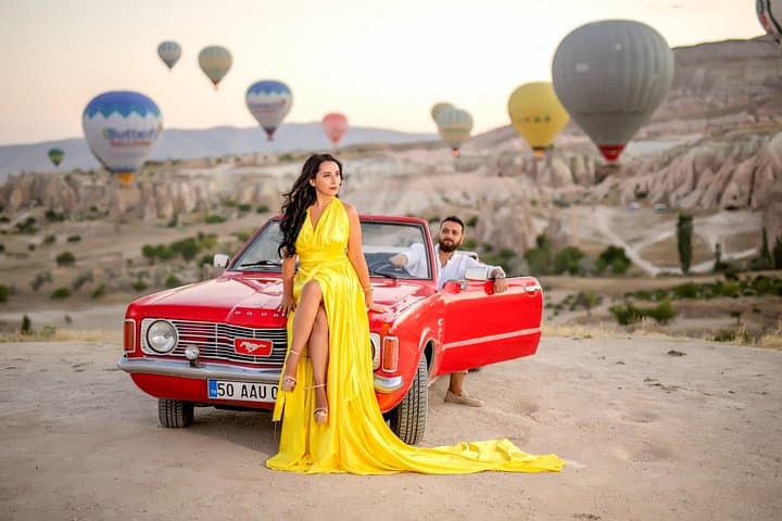 Classic Car Tour in Cappadocia: Nostalgic 2-Hour Scenic Drive Through Fairy Chimneys photo 3