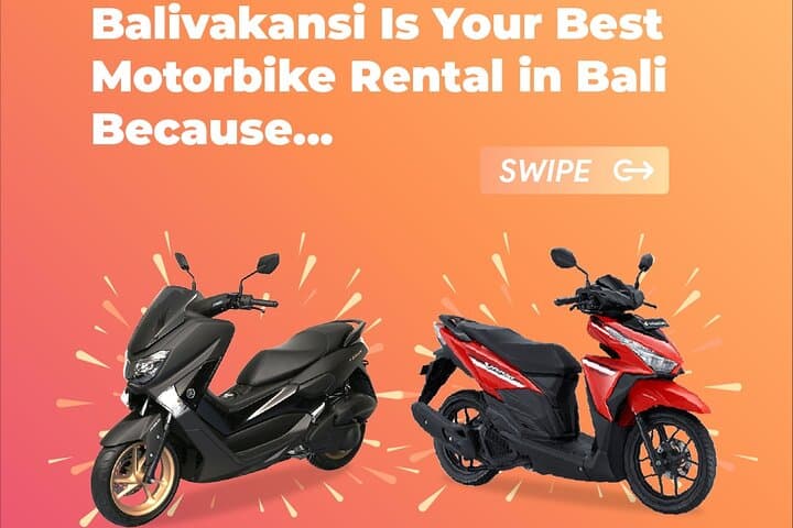 Explore Bali by Motorbike: Premium Rental with Pickup and 24/7 Roadside Support photo 2