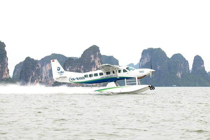 Hanoi to Halong by Seaplane: Scenic Transfer and Water Landing photo 4