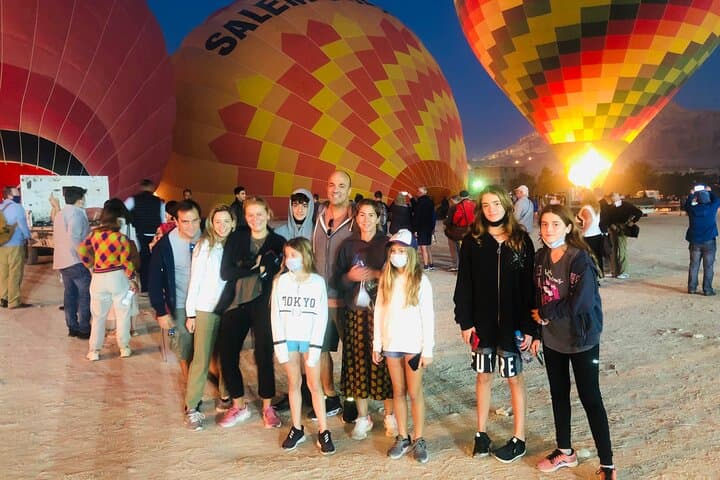 Sunrise Hot Air Balloon Ride Over Luxor's West Bank Temples