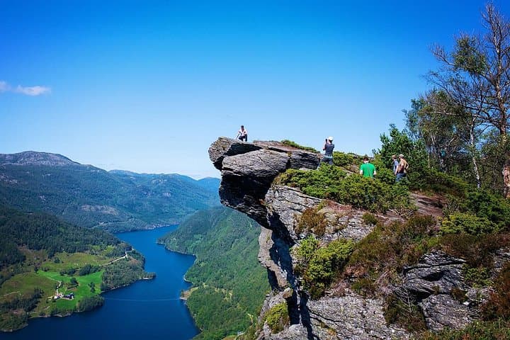 Himakånå Mini Trolltunga Guided Hike from Stavanger — 5-Hour Fjord Trek photo 3