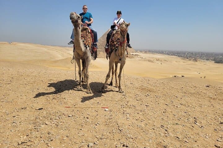 Cairo Desert Safari: 4x4 Dune Bashing, Sandboarding & Camel Ride to Wadi El Rayan photo 2