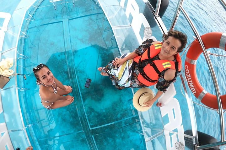 Clear-Boat Cozumel 360° Reef Tour & Snorkel