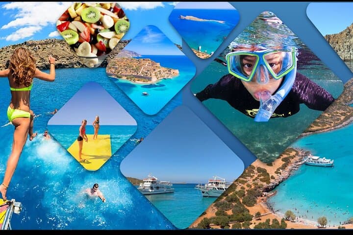 Mirabello Bay Cruise from Agios Nikolaos — Spinalonga, Kolokytha & Snorkel Stops