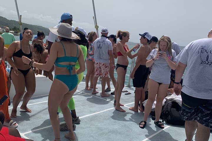 Blue Hole and Catamaran Party Combo from Ocho Rios — Swim, Climb & Snorkel photo 4