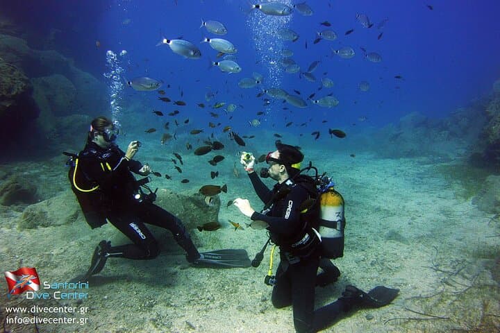 Discover Scuba Diving in Santorini's Volcanic Caldera photo 6