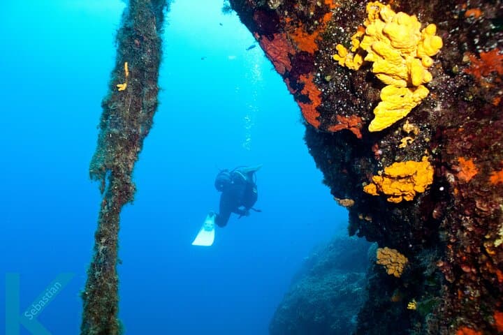 Discover Scuba Diving in Santorini's Volcanic Caldera