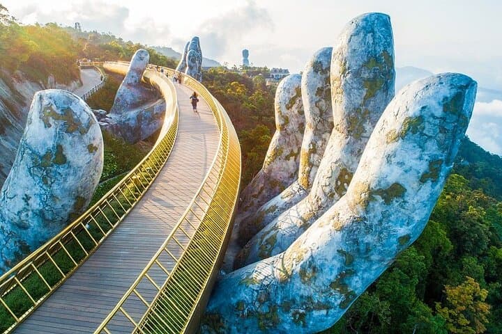 Ba Na Hills & Golden Bridge Day Tour from Da Nang: Cable Cars, French Village, and Buffet Lunch