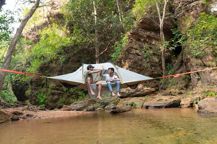 Tree-Tent Camping in Pachmarhi: Hang in Nature Overnight Hammock Tents photo 6