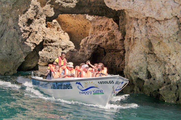 Boat Tour to Ponta da Piedade: 1h15 Guided Grottos & Lagos Beaches photo 1