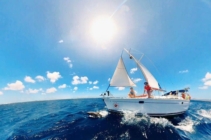 BBQ Grill Sailing Cruise in Bonaire — 360° Sunset, Snorkel & Open Bar photo 4