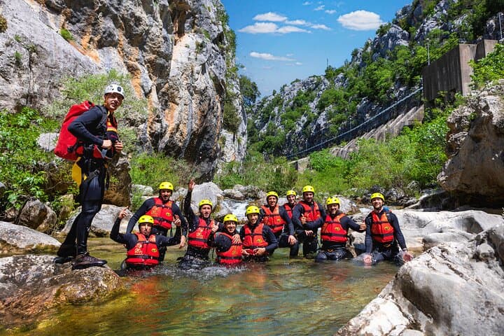 Extreme Canyoning on the Cetina River: 53‑Meter Abseil at Velika Gubavica photo 5