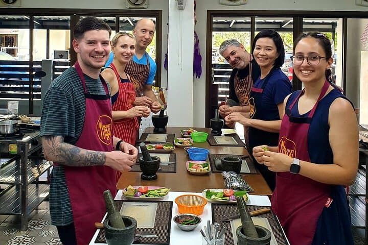 Hands-On Thai Cooking Class in Phuket: Market Tour & Curry Paste Workshop photo 6