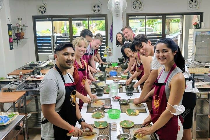 Hands-On Thai Cooking Class in Phuket: Market Tour & Curry Paste Workshop