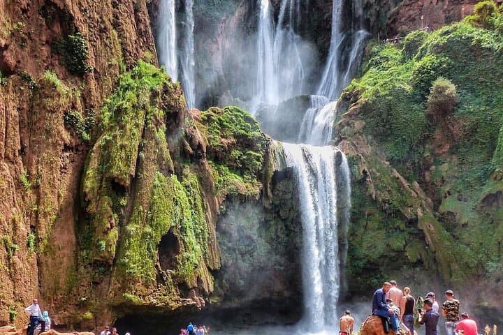 Day Trip from Marrakesh to Ouzoud Falls — Swim, Boat Rides & Wild Monkeys