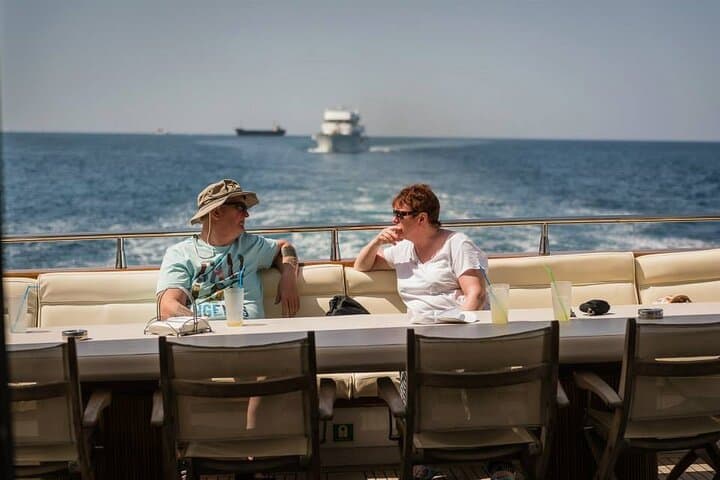 Paphos Ocean Flyer VIP Cruise: Adults-Only Mediterranean Swim, Snorkel & Lunch photo 2