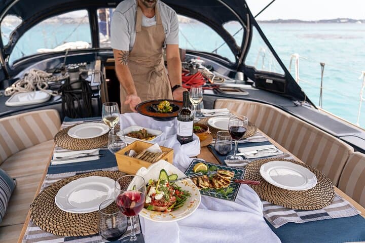Athens Greek Gastronomy Cruise: Wine Pairing & Saronic Sea Lunch photo 1